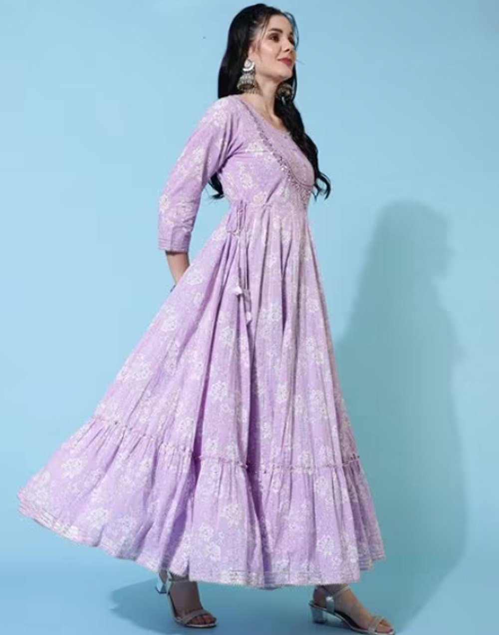 फ्रॉक स्टाइल कुर्ती